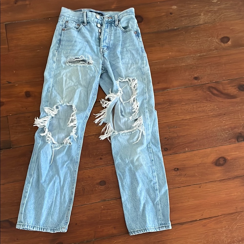 Women’s Light Blue Baggy Jeans